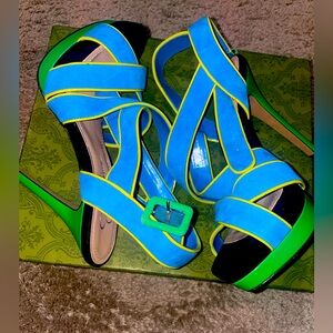 Jessica Simpson Shoes Leather Suede Multicolor platform